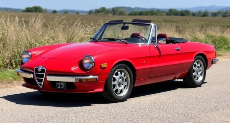 The Evolution of the Alfa Romeo Spider: A Timeless Italian Roadster