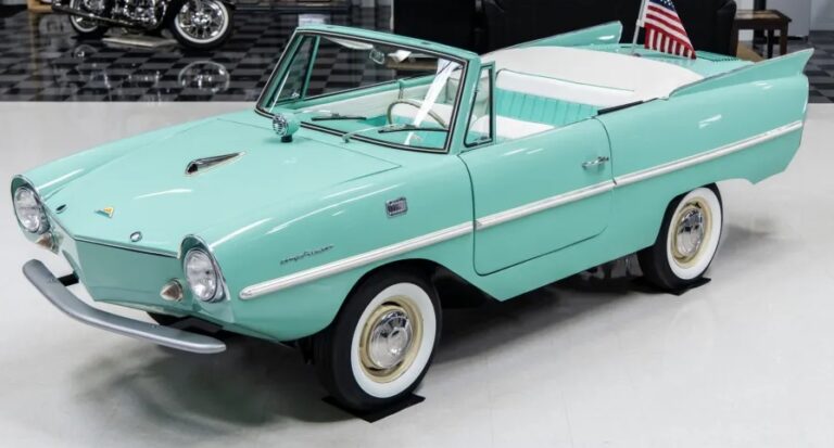 The Amphicar Model 770: A Unique Tale of Innovation and Nostalgia