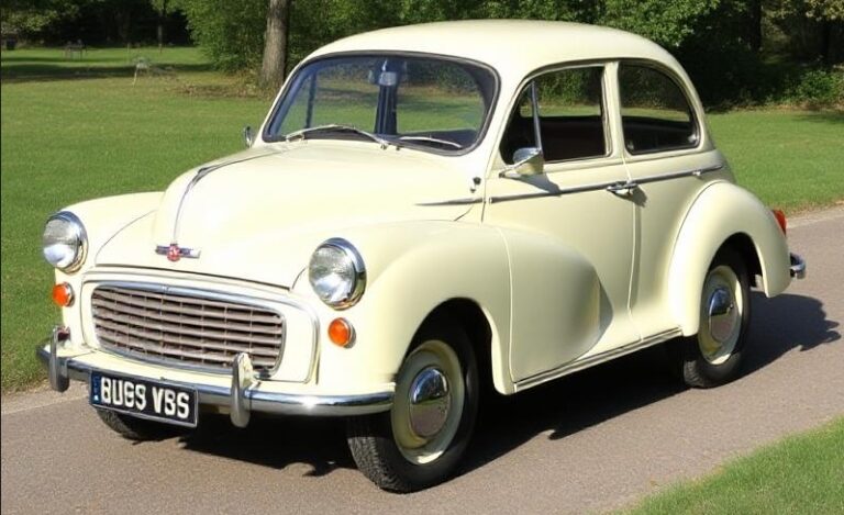 The Evolution of the Morris Minor: A British Icon