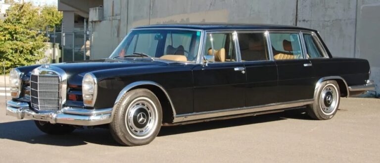 The Evolution of the Mercedes-Benz Pullman: A History of Luxury and Innovation
