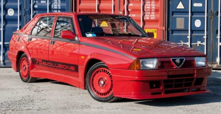 The Alfa Romeo 75 Evolution: The Last Stand of a Motoring Dynasty